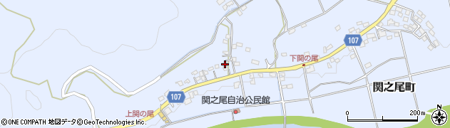 宮崎県都城市関之尾町7004周辺の地図
