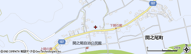 宮崎県都城市関之尾町7014周辺の地図