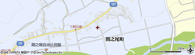 宮崎県都城市関之尾町7132周辺の地図