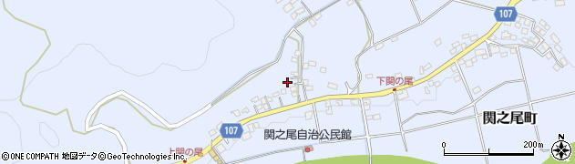 宮崎県都城市関之尾町7005周辺の地図