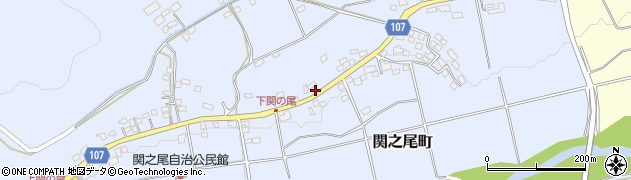 宮崎県都城市関之尾町7525周辺の地図