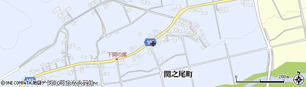 宮崎県都城市関之尾町7545周辺の地図