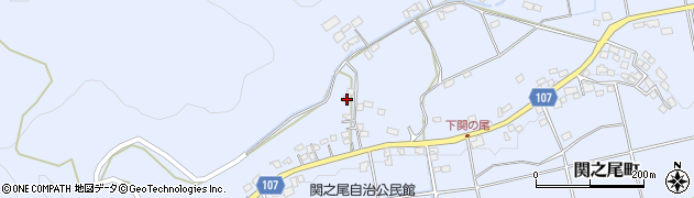 宮崎県都城市関之尾町7007周辺の地図