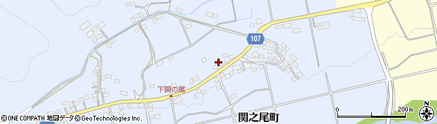宮崎県都城市関之尾町7523周辺の地図