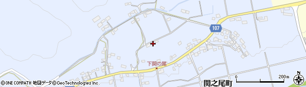 宮崎県都城市関之尾町7165周辺の地図