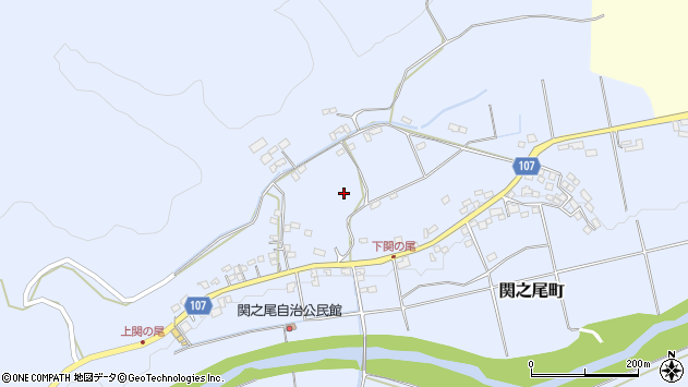 〒885-0113 宮崎県都城市関之尾町の地図