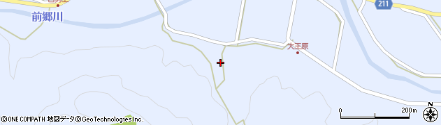 鹿児島県姶良市蒲生町白男1392周辺の地図