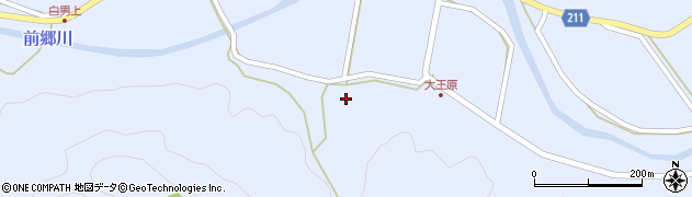鹿児島県姶良市蒲生町白男1357周辺の地図