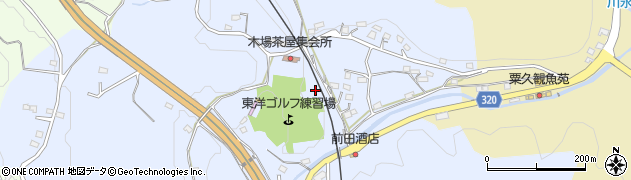 鹿児島県薩摩川内市木場茶屋町周辺の地図