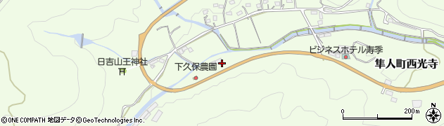 鹿児島熔材株式会社　隼人営業所周辺の地図