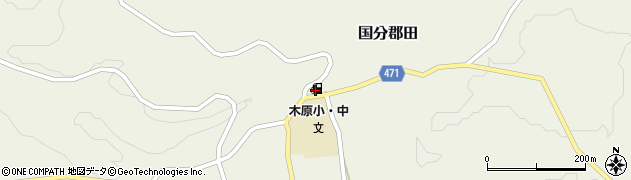 宮田石油店周辺の地図