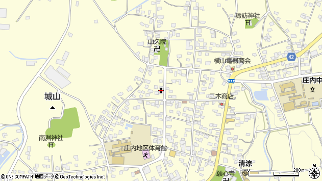〒885-0114 宮崎県都城市庄内町の地図