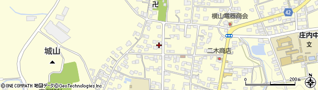 宮崎県都城市庄内町周辺の地図