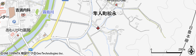鹿児島県霧島市隼人町松永1063周辺の地図