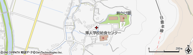 鹿児島県霧島市隼人町松永1393周辺の地図
