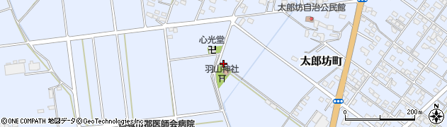 宮崎県都城市太郎坊町周辺の地図
