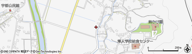 鹿児島県霧島市隼人町松永1741周辺の地図