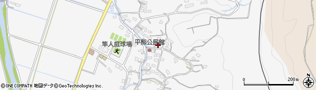 鹿児島県霧島市隼人町松永1640周辺の地図