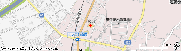 宮崎銀行パシオ山之口店 ＡＴＭ周辺の地図