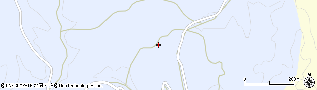 鹿児島県姶良市蒲生町白男2887周辺の地図