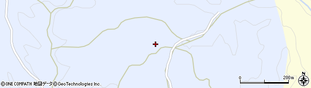 鹿児島県姶良市蒲生町白男2880周辺の地図