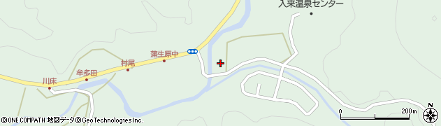鹿児島県薩摩川内市入来町浦之名12571周辺の地図