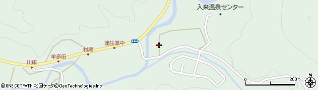 鹿児島県薩摩川内市入来町浦之名12573周辺の地図