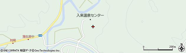 鹿児島県薩摩川内市入来町浦之名13054周辺の地図