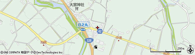 鹿児島県薩摩川内市入来町浦之名7228周辺の地図