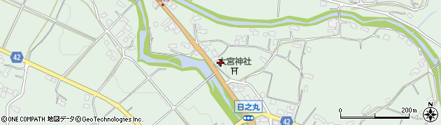 鹿児島県薩摩川内市入来町浦之名7308周辺の地図