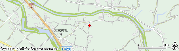 鹿児島県薩摩川内市入来町浦之名7318周辺の地図