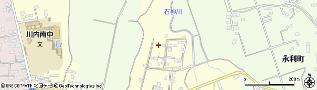 鹿児島県薩摩川内市平佐町141周辺の地図