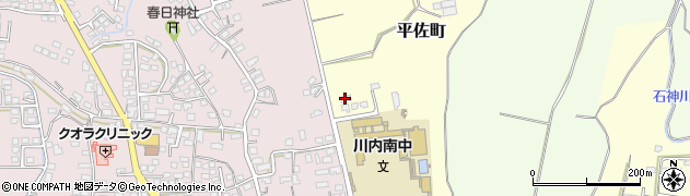 鹿児島県薩摩川内市平佐町1012周辺の地図