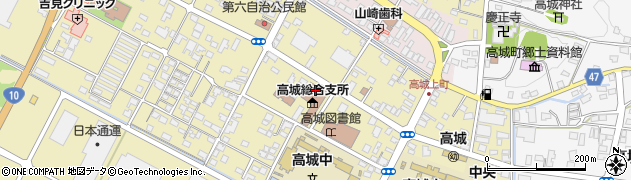 長洲運送株式会社宮崎営業所周辺の地図