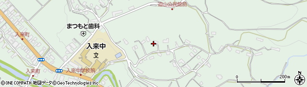 鹿児島県薩摩川内市入来町浦之名8261周辺の地図