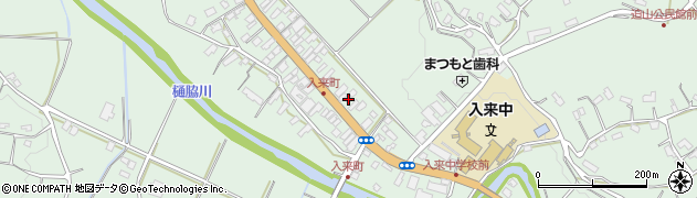 鹿児島県薩摩川内市入来町浦之名7593周辺の地図