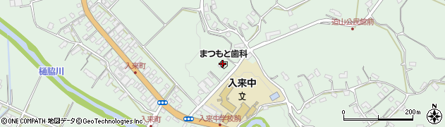 鹿児島県薩摩川内市入来町浦之名7676周辺の地図