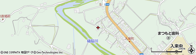 鹿児島県薩摩川内市入来町浦之名7499周辺の地図