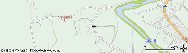 鹿児島県薩摩川内市入来町浦之名414周辺の地図