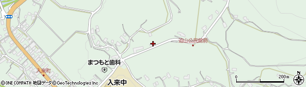 鹿児島県薩摩川内市入来町浦之名8192周辺の地図