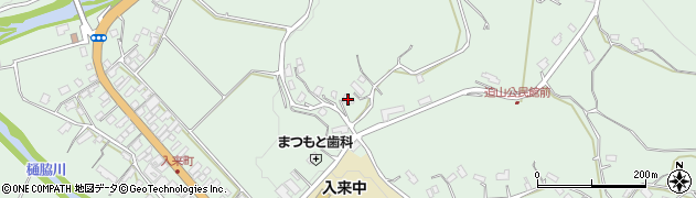 鹿児島県薩摩川内市入来町浦之名7931周辺の地図