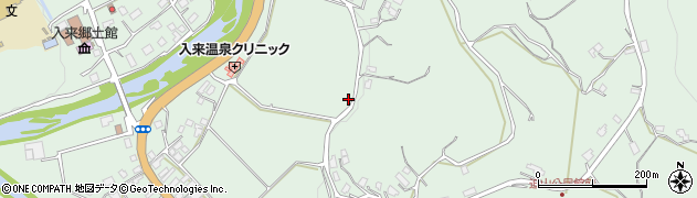 鹿児島県薩摩川内市入来町浦之名2865周辺の地図