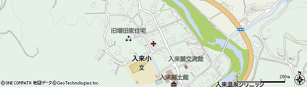 鹿児島県薩摩川内市入来町浦之名85周辺の地図