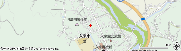 鹿児島県薩摩川内市入来町浦之名86周辺の地図
