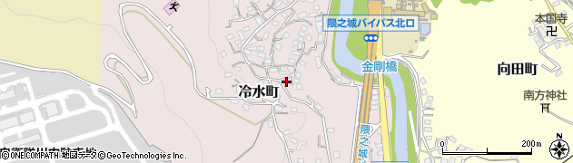 鹿児島県薩摩川内市冷水町409周辺の地図