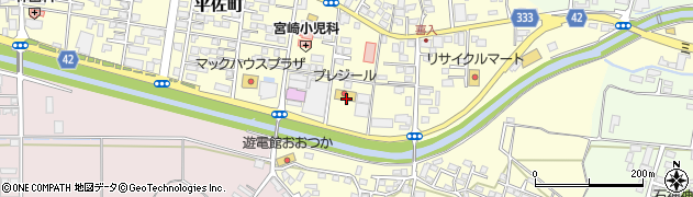 プレジール　薩摩川内店周辺の地図