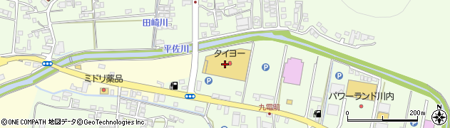 タイヨー永利店周辺の地図