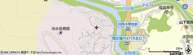 鹿児島県薩摩川内市冷水町483周辺の地図