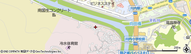 鹿児島県薩摩川内市冷水町561周辺の地図