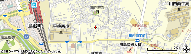 鹿児島県薩摩川内市平佐町2170周辺の地図